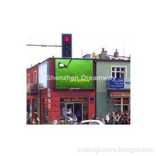 6500 nits Luminance P10 Outdoor Advertising LED Display wit